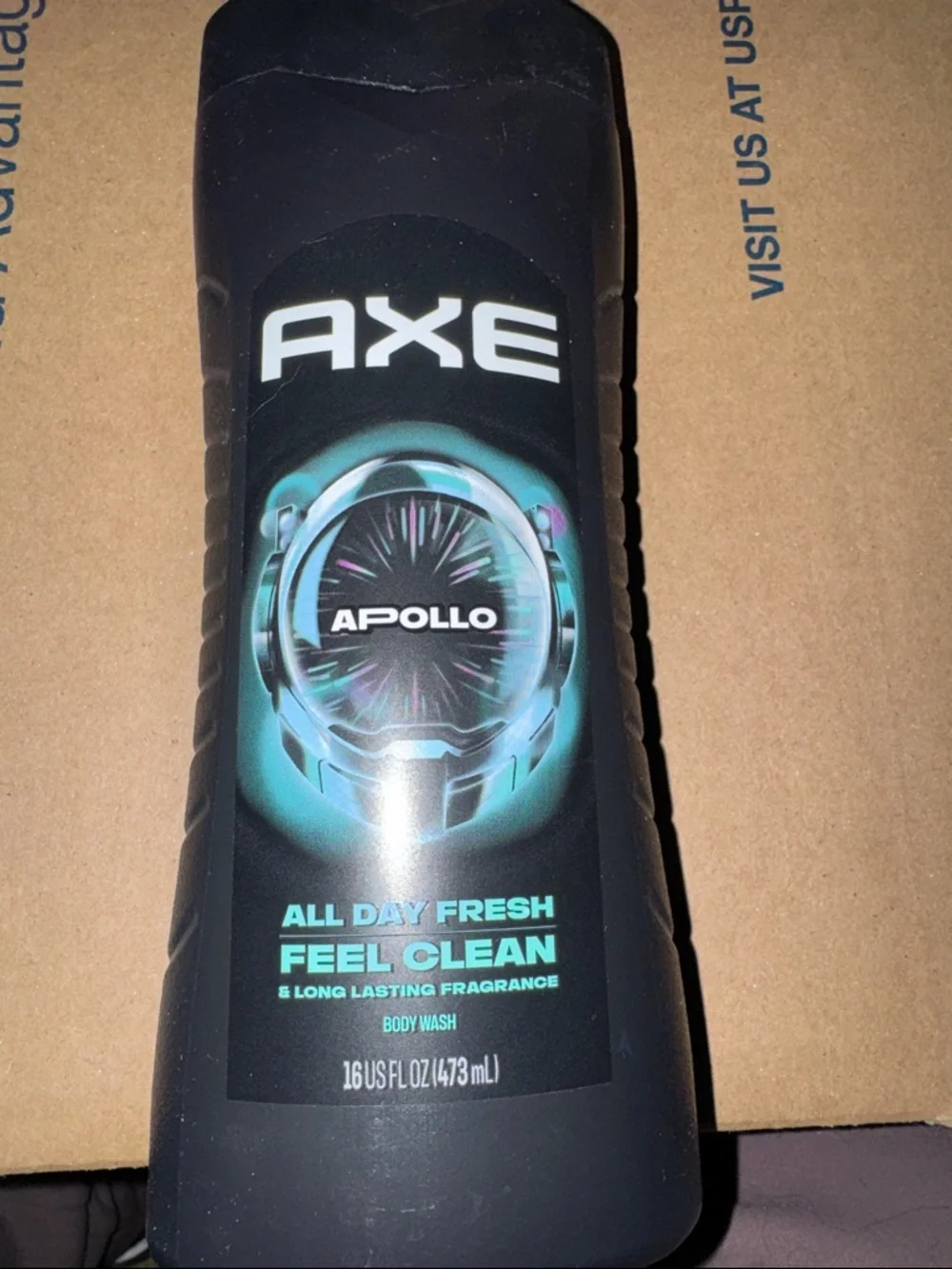 AXE Apollo All Day Fresh Feel Clean Body Wash - Black/Teal